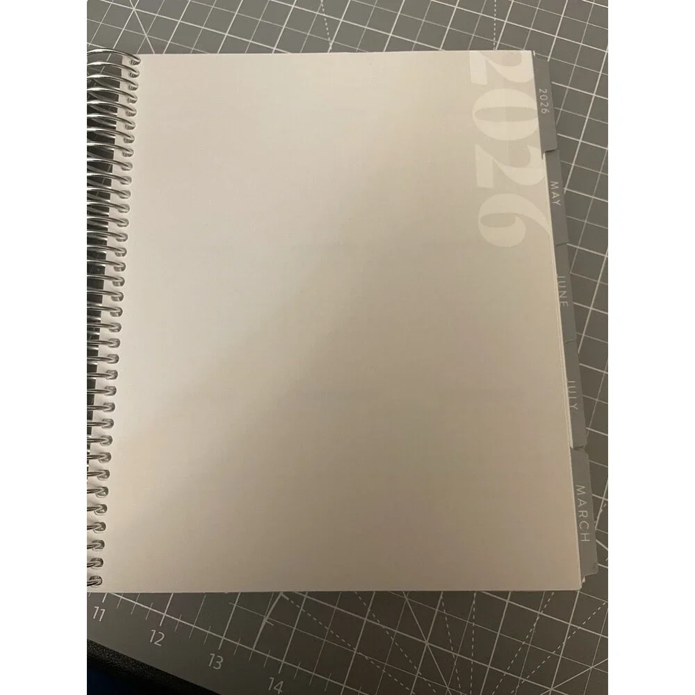 Erin Condren 2026 Horizontal Planner Starting In March - Dec  (Read & See Pics)